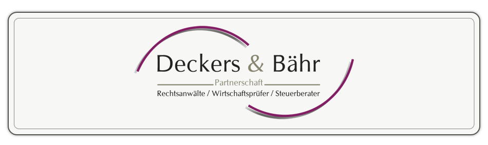 Logo Deckers und Bähr